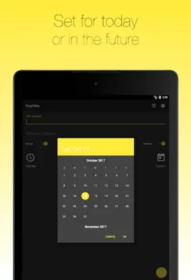 PushMe - Notification Reminder android App screenshot 0