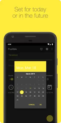 PushMe - Notification Reminder android App screenshot 5