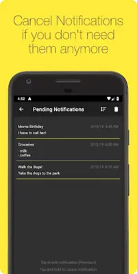 PushMe - Notification Reminder android App screenshot 6